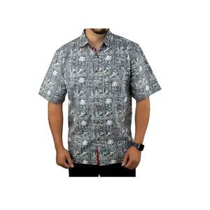 PELAGIC Casual Button-Down Shirts Black Islander W
